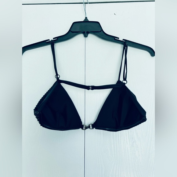 Dundas Coco Royal Gown Dress Black Detachable Embellished Bra IT48 US 8/10 $2990 - Picture 14 of 17